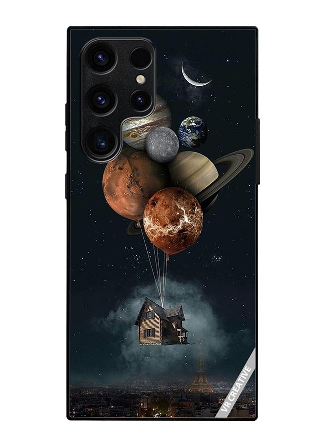 VR CREATIVE Protective Case Cover For Samsung Galaxy S25 Ultra Galaxy Design Multicolour