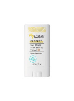 ماي تشل ديرماسوتيكالز واقي شمس MyCHELLE SPF 50 Tinted - واقي شمس آمن على الشعاب المرجانية المعدنية للوجه  - Image 1