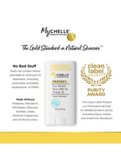 ماي تشل ديرماسوتيكالز واقي شمس MyCHELLE SPF 50 Tinted - واقي شمس آمن على الشعاب المرجانية المعدنية للوجه  - Image 4