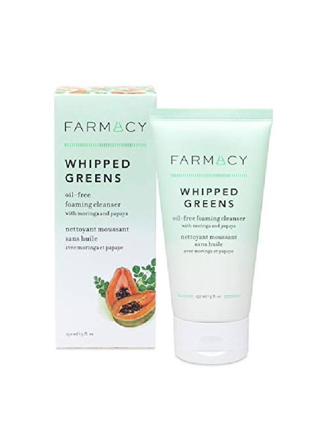 FARMACY - Whipped Greens Face Wash Oil Free Foaming Facial Cleanser For Combination And Oily Skin (50 Fl Oz) - Image 1