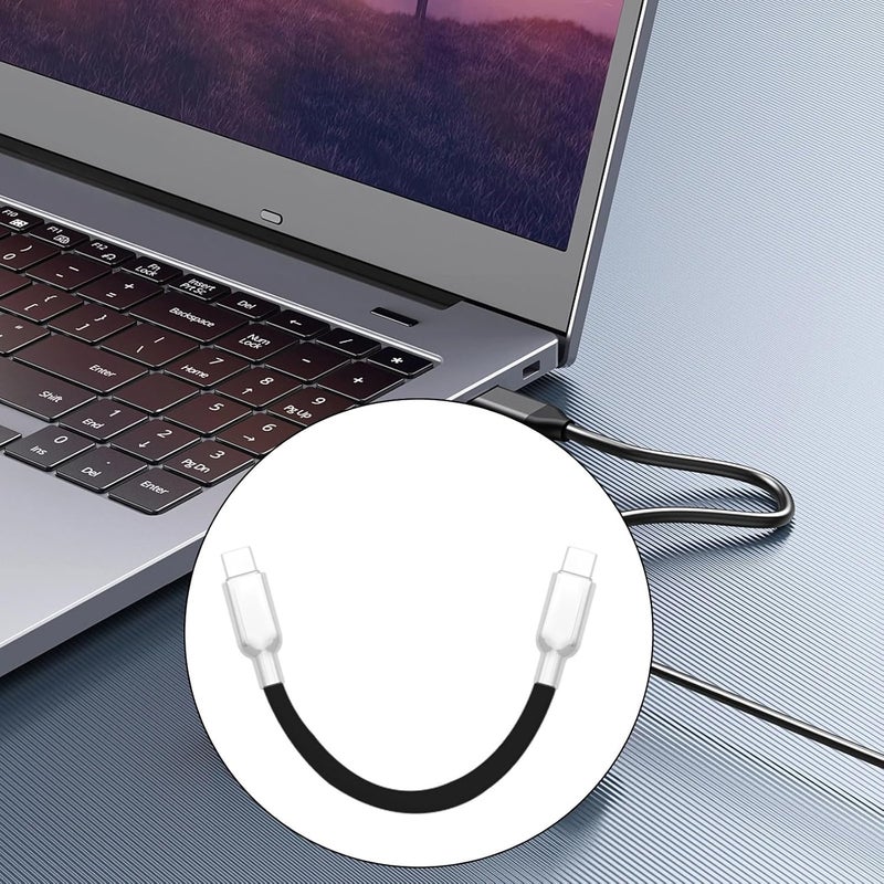 USB C Straight Head Data Cable Wire Male to Male Type C Data Sync Cord Line 240W Fast Charging for Laptops Phones Fast Charging - Image 3