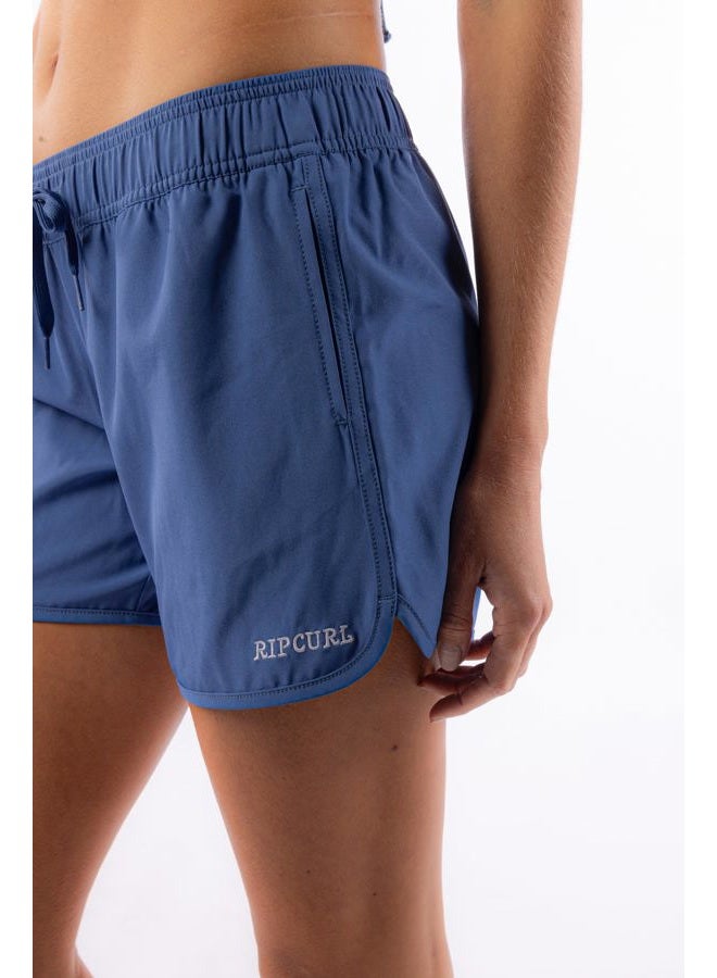 RIP CURL Women's 5" Friendly Boardshorts-Comfortable & Durable Surf Swimwear Shorts for Beach & Water Activities, Navy, L - Image 2