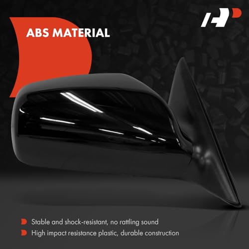 A-Premium Passenger Side Power Door Mirror - Compatible with Toyota Camry 2007 2008 2009 2010 2011 - Non-Heated Non-Folding Black Outside Rear View Mirror - USA Built - Replace# 8791006190 - Image 3