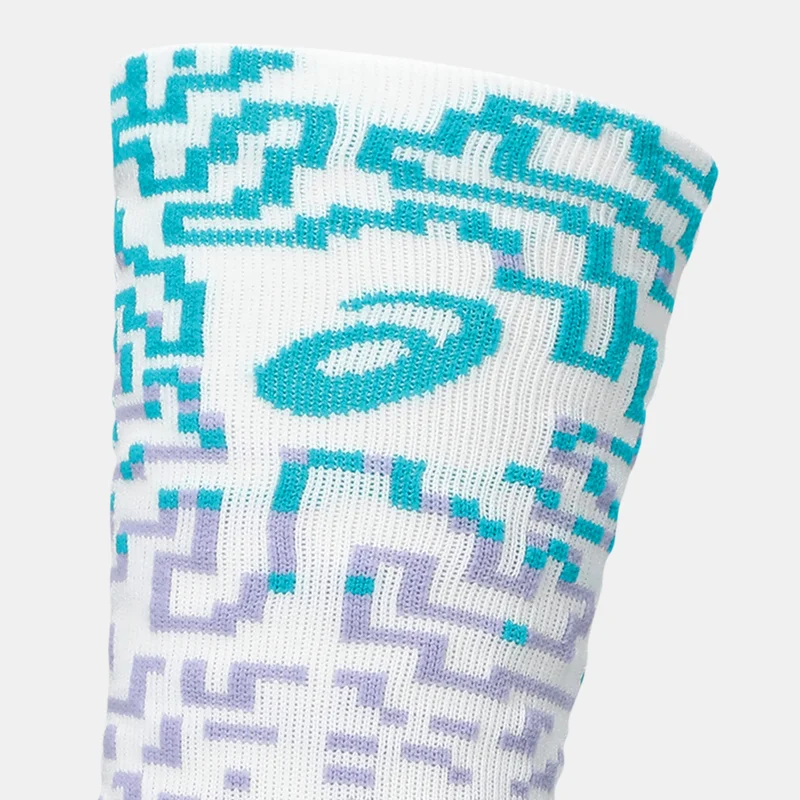 Asics White Performance Run Crew Socks  | Best Price UAE