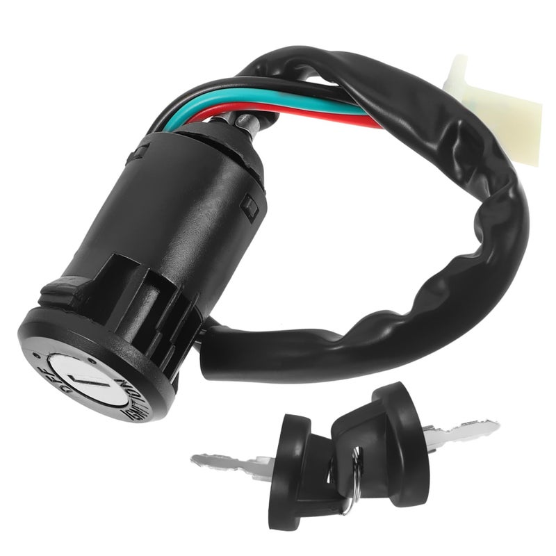Motorcycle Ignition Switch Key With Wiring For ATV Scooter Motorbike Quick Start - Image 2