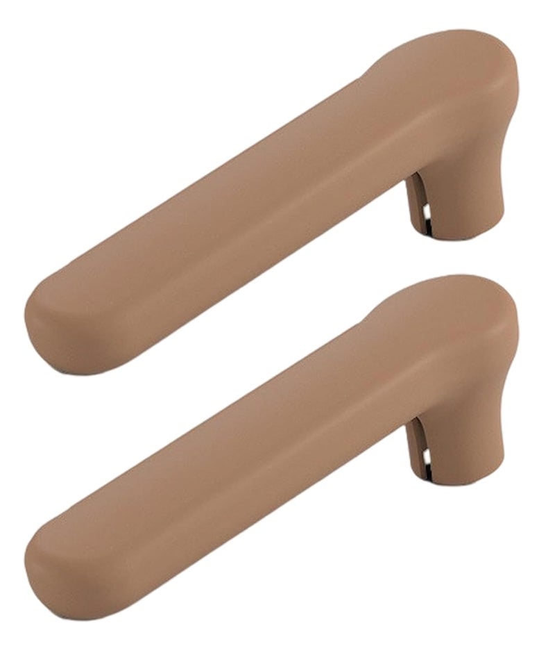Buildcon 2 Pcs Door Handle,Soft Door Knob Protectors for Home, Silicone Door Handle Cover, Cold Weather Protection Pet Scratch Prevention, (Brown) - Image 1