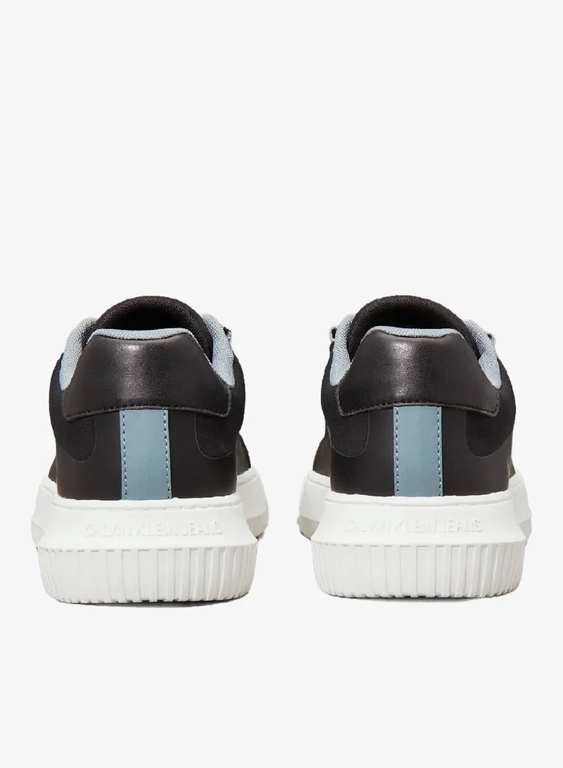 Calvin Klein Jeans Black/Bright White/Trooper Ripstop Trainers for Men | Best Price UAE
