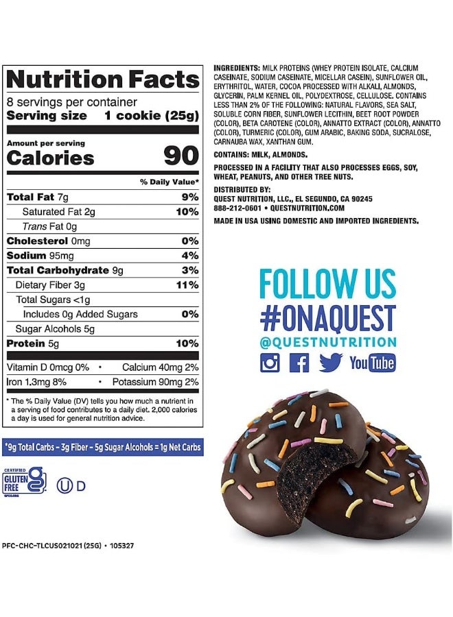Quest Nutrition Quest Chocolate Cake Frosted Cookies - Image 2