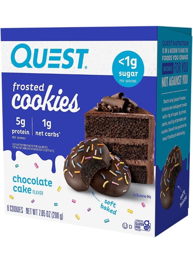 Quest Nutrition Quest Chocolate Cake Frosted Cookies - Image 1