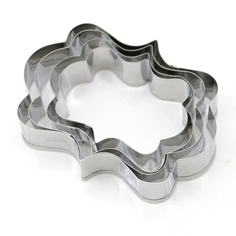 Metal Cookie Tire Cutters - Metal Frame Cutters for Fondant - Metal Frame Segers - Cookie Cutters - Image 2