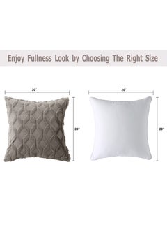 2 PCS Square Luxury Style Cushion Case Soft Plush Short Wool Velvet Decorative Throw Pillow Covers (45*45CM) - pzsku/ZF39B86ACCB6468F131A6Z/45/_/1719819347/894d3fd9-9a77-4935-93af-57ffd2c59e41