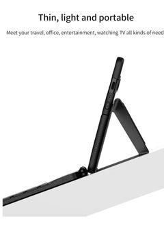 Y&D Leather Cover for Samsung Galaxy Z Fold4 with Keyboard Holster and S Pen Holder, Light Luxury Elegant Black Bluetooth Wirelessly Connects, Detachable Wireless  - Image 3