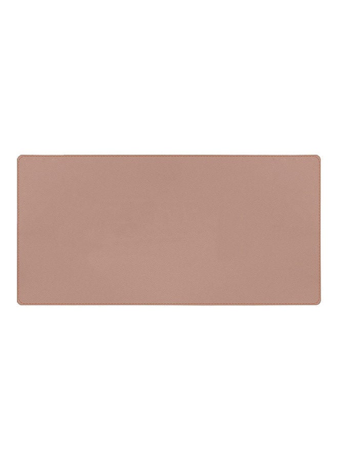NIBEMINENT PU Leather Mouse Pad Brown - Image 1