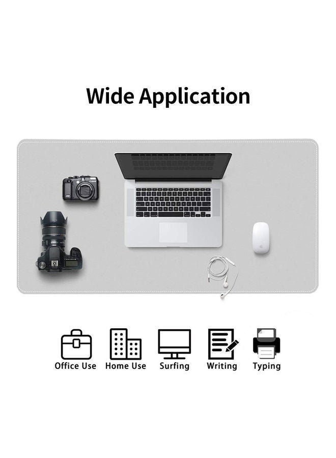 NIBEMINENT PU Leather Mouse Pad Brown - Image 2