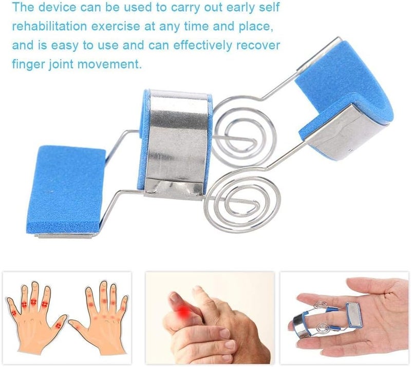 cheekyglo Finger Splints, 3 Sizes Finger Splints for Finger Deformation and Broken Finger Knuckle Immobilization Adults and Children with Soft Foam Inside Loop and Protective Ventilation - Image 4