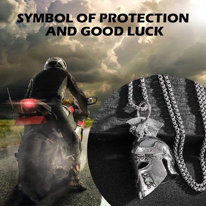 Jvuouxy Guardian Angel Motorcycle Bell Handful Good Luck Bells & Keyring Drive Safe Pendant Accessories Lead-Free Pewter Bike Bell Good Luck Gift for Men Women Guard Riding Safety - Image 4