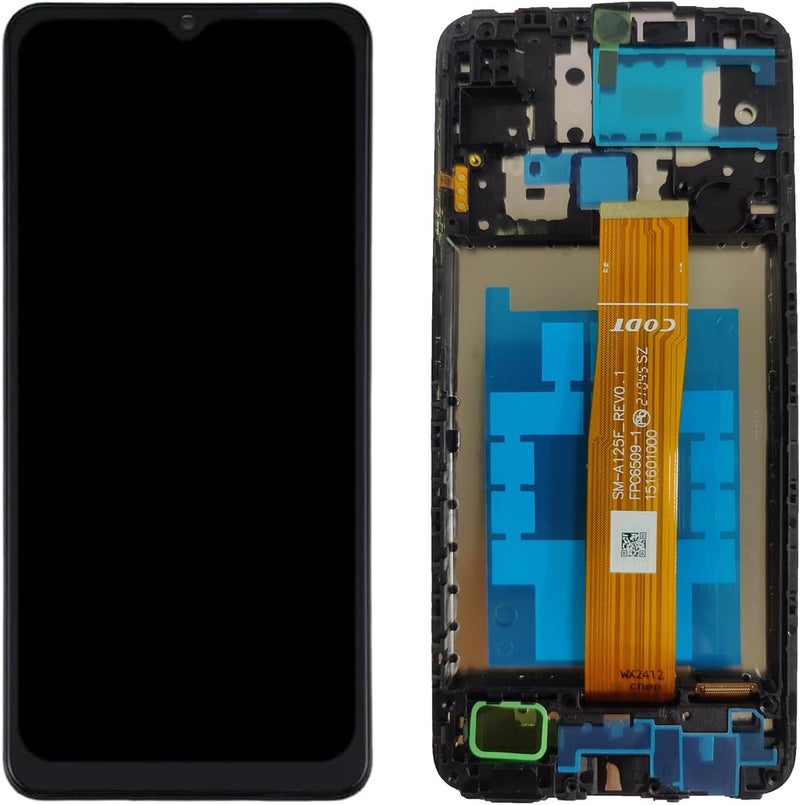 StarMar for Samsung Galaxy A12 Screen Replacement with Frame for Samsung a12 a125u Screen Replacement a125a a125w LCD s127dl A127 Display digitizer Touch Screen Assembly Part with Repair Kits 6.5 inch - Image 3