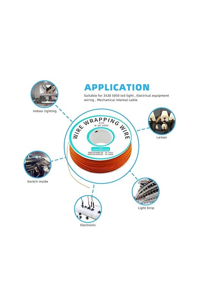 0.5 mm Copper Wire OK Line 30AWG 230m Black - Image 3