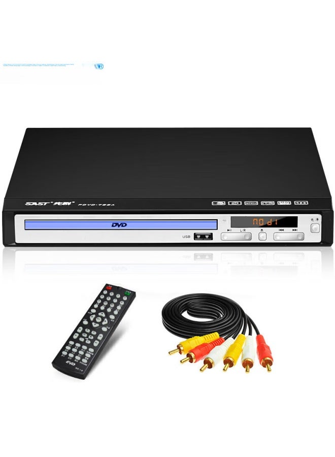 SAST Pdvd-788a Dvd Player, Cd Player, Vcd Player, Usb Music Player, Children's Evd Player (black) - Image 1