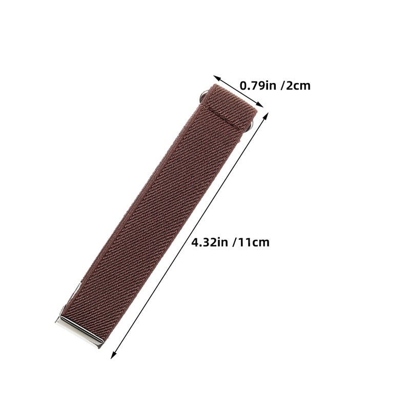 3 Pairs Sleeve Garter: Adjustable Elastic Sleeve Garters for Men and Women Anti- Shirt Holders Stretchy Arm Bands for Banquet Business Party - Image 5