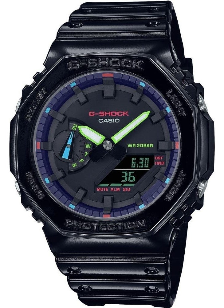 GA-2100RGB-1ADR Unisex Wristwatch - pzsku/ZF39BDC9FECBEED5CE9FEZ/45/_/1727706812/bdcec5a4-387c-4963-9006-0c27eeee4ade