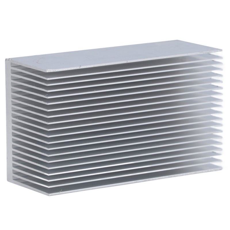 Aluminum Electronic Radiator 100x60x39mm Fast Heat Dissipation - Anodic Oxidation Anti-Rust Heatsink for Electronic CPU Chip Power Module Cooling - Image 2