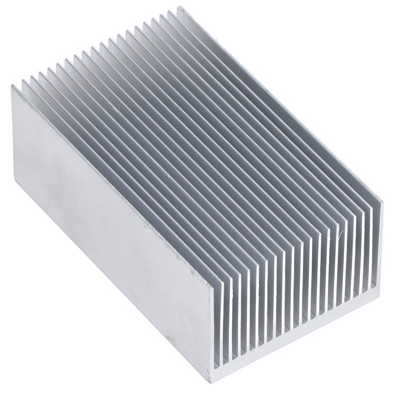 Aluminum Electronic Radiator 100x60x39mm Fast Heat Dissipation - Anodic Oxidation Anti-Rust Heatsink for Electronic CPU Chip Power Module Cooling - Image 1