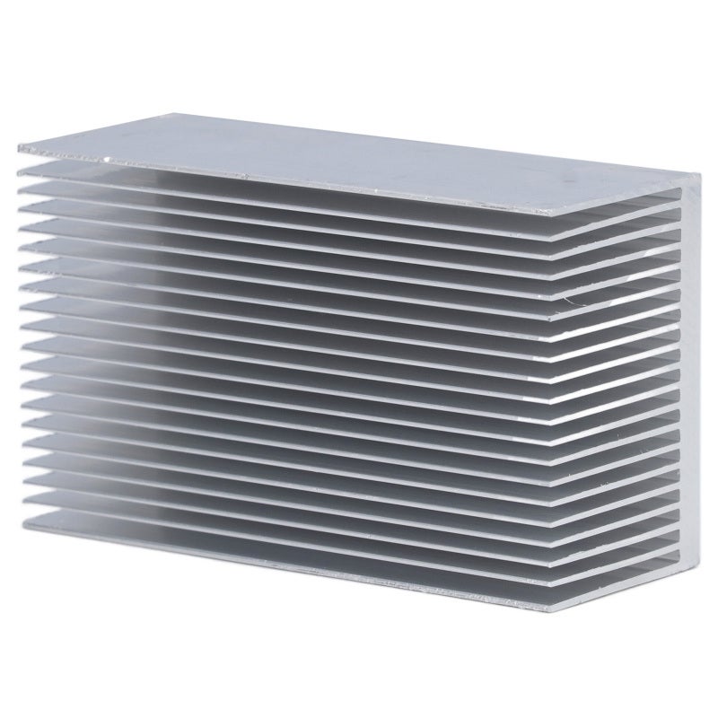Aluminum Electronic Radiator 100x60x39mm Fast Heat Dissipation - Anodic Oxidation Anti-Rust Heatsink for Electronic CPU Chip Power Module Cooling - Image 3