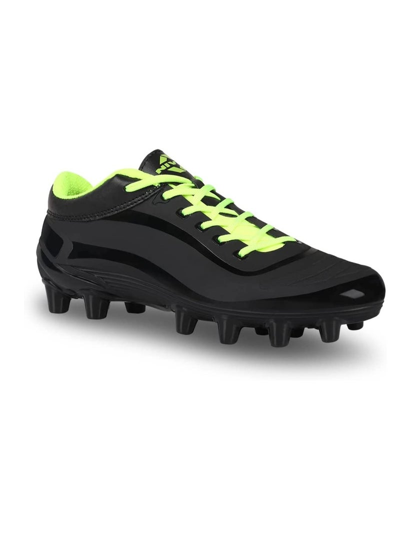 Nivia Airstrike Football Stud | 7 UK/ 8 US / 41 EU | Material: TPU/Synthetic | For Men & Boys | Lightweight and Durable | Provides More Comfort and Grip | Superior stability | Ideal for Turf Ground - Image 1