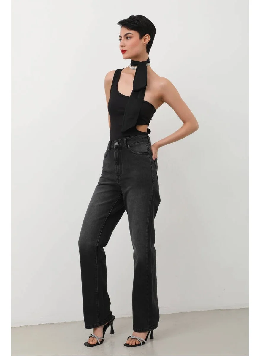 Banny Jeans Women Black Palazzo Jeans