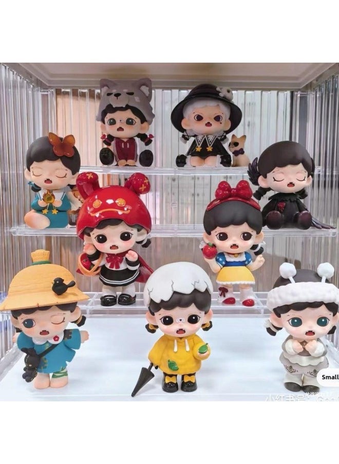 Generic - [in Stock] Zo Can't Say Secret Series Blind Box Raa Hand-made Trick Or Treat Diary 2 Motherland Edition Daixin Made In China-Colour:Designated Model - Immortal Fox Fire - Image 1