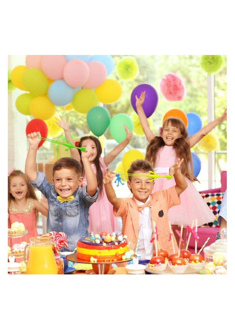 ECVV ECVV 36 Pcs Sticky Bendable Man Toys Assorted Colors Kids' Party Favor Sets Fun Toys Stretchy Sticky Toy Treasure Box Toys for Classroom Prizes Birthday Party Supplies - Image 4