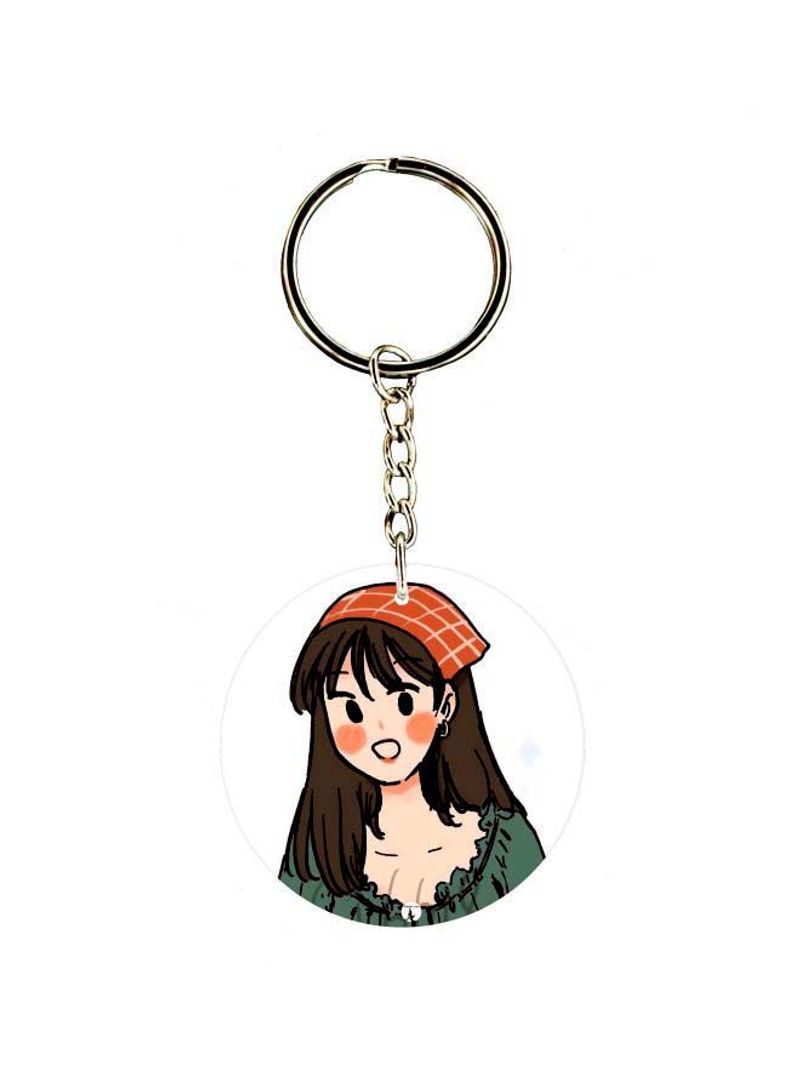 RKN Single Sided Character Printed Keychain