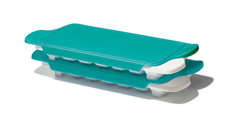 OXO Tot 2 Pack Baby Food Freezer Tray Teal