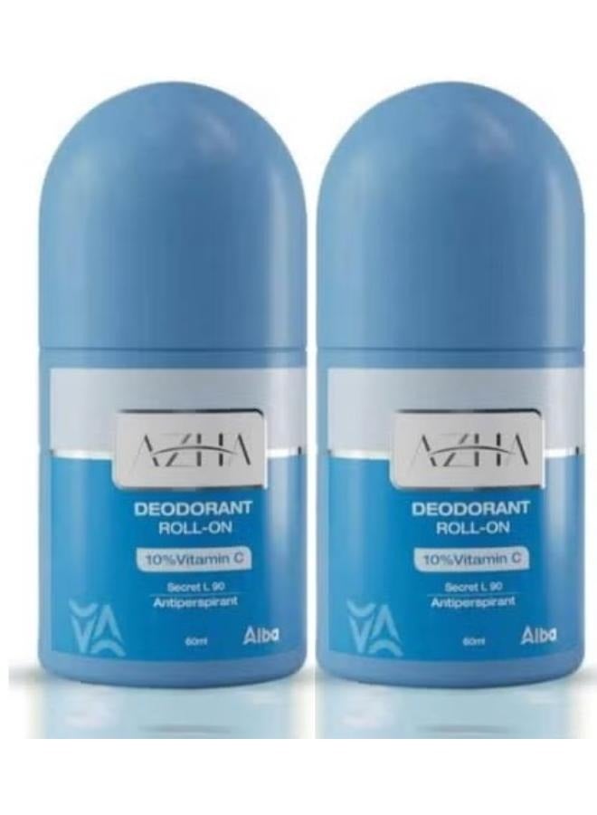 أزهى مزيل العرق السري المبيض يؤخر نمو الشعر  120 مل 1+1 - Image 1