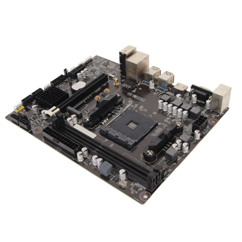 RMC AMD A520 M ATX Motherboard AM4 DDR4 NVME M.2 - 4+2 Phase Power Design Dual Channel Memory for Ryzen 3000 4000 5000 Series - Image 1