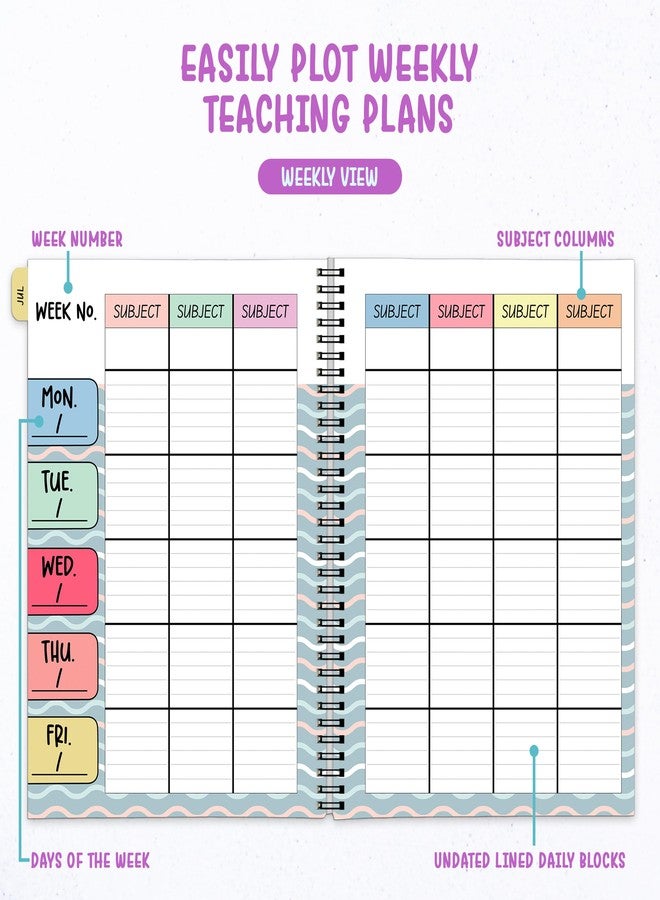 Decorably TEACHER PLANNER - UNDATED - Image 4