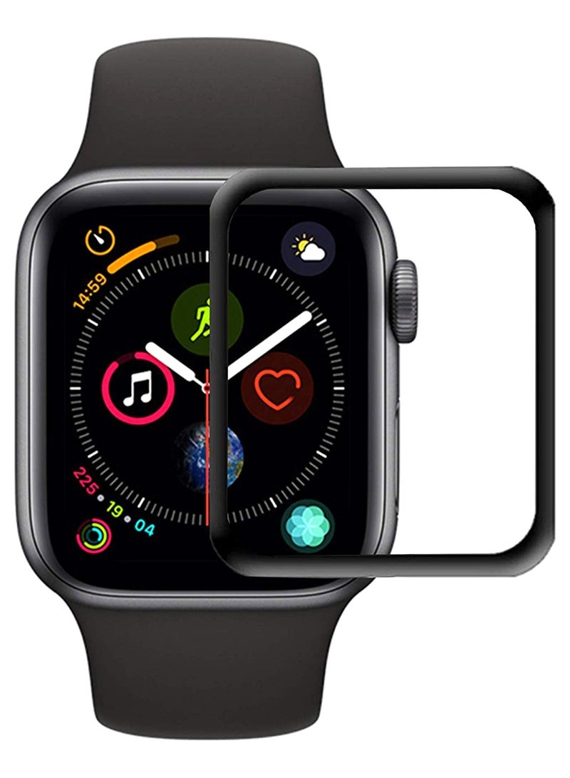Perfii Full Coverage Curved Screen Protector For Apple Watch Series 5/4 44mm Clear