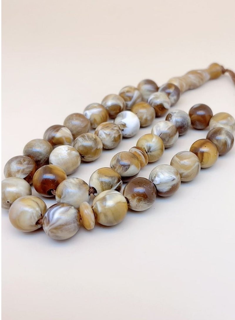 عام 3 عبوات/33 خرزة صلاة أكريليك/تسبيح/12 ملم - Image 4