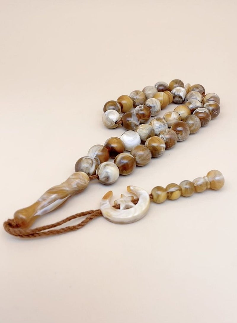 عام 3 عبوات/33 خرزة صلاة أكريليك/تسبيح/12 ملم - Image 2