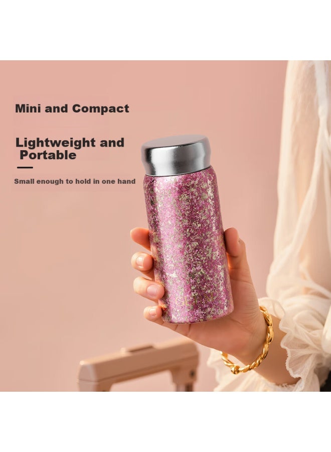 Germ Pure Titanium Insulated Mug For Women, Portable, Compact Water Bottle, Ultra-light Mini Titanium Cup, Teacher's Day Gift, Lipstick Cup, 210ml Pink - Image 3