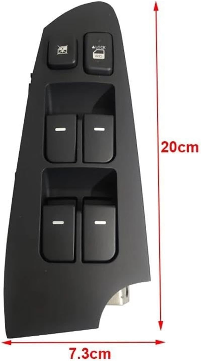 Wivplex Front Left Window Control Switch for Kia Forte Cerato - Image 2