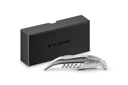 Le Creuset Stainless Steel OneStep Waiters Friend Corkscrew Wine Opener - Image 1