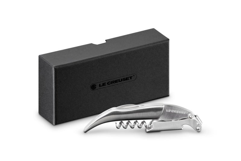 Le Creuset Stainless Steel OneStep Waiters Friend Corkscrew Wine Opener - Image 2