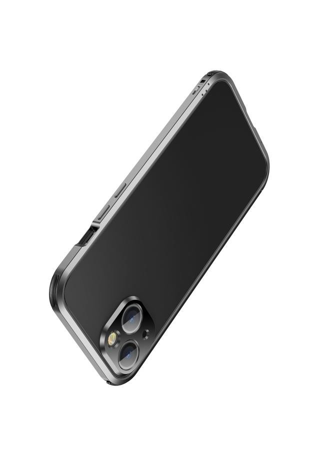 Zaboon Case For iPhone 13 Pro Max Four Corners Shockproof Metal Frame Phone Case - Image 3