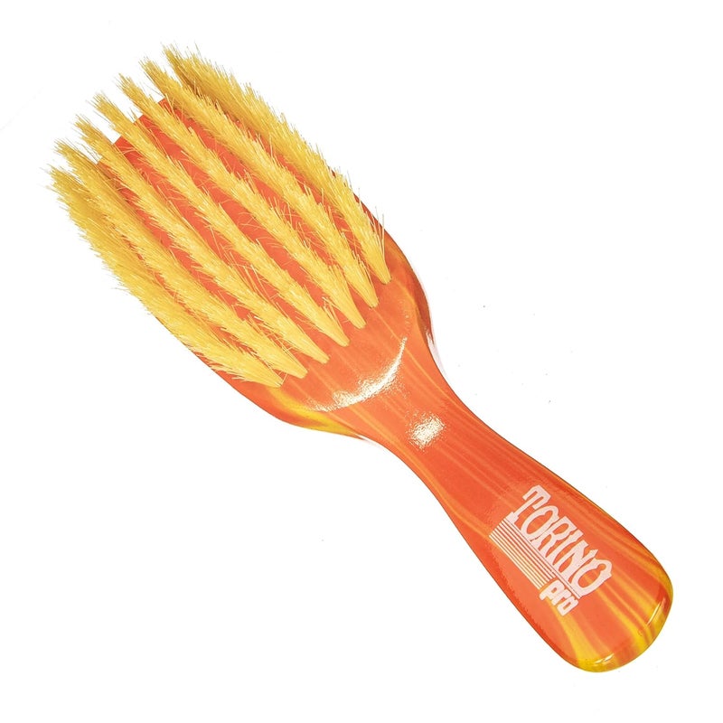 TORINO PRO WAVE BRUSHES BY BRUSH KING Torino Pro Wave Brush 2257 Row Soft bristles 100 Pure Boar Bristles  Great for laying down your 360 Waves