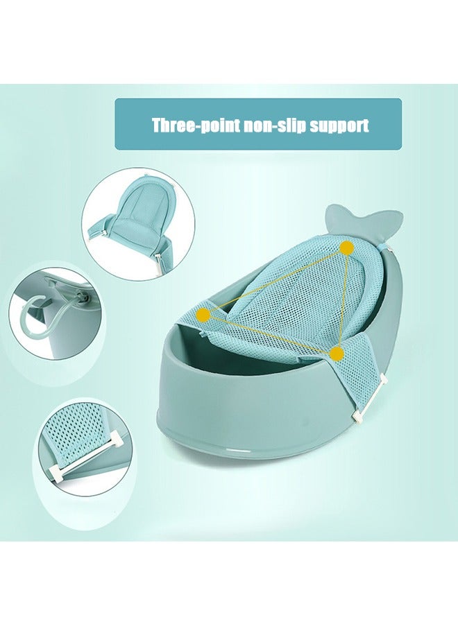 Whale Bathtub Baby Basin Cute And cute Bath Basin Newborn Children's Household Large Thickened Sitting And Lying Convenient Bath Basin - Image 4