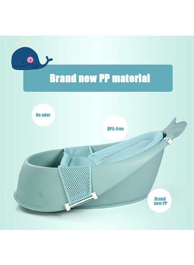 Whale Bathtub Baby Basin Cute And cute Bath Basin Newborn Children's Household Large Thickened Sitting And Lying Convenient Bath Basin - Image 5