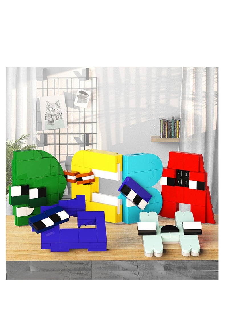 Alphabet Lore case A-Z Building Blocks Toys Set 970 Pieces for Game Model Toys Ideas Collectible Building Bricks Birthday Gift For Kids - Image 3