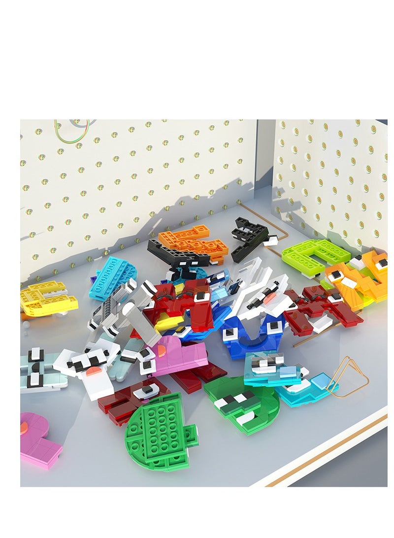 Alphabet Lore case A-Z Building Blocks Toys Set 970 Pieces for Game Model Toys Ideas Collectible Building Bricks Birthday Gift For Kids - Image 4